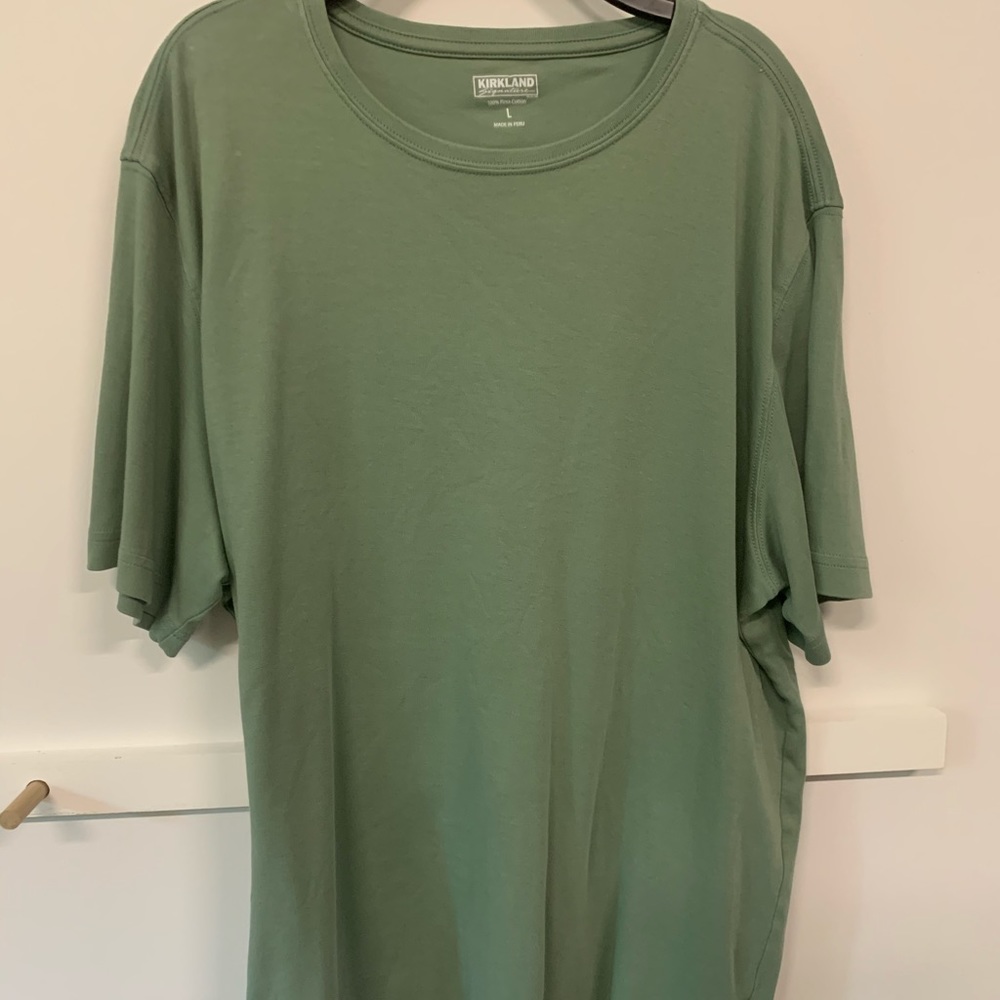 Boxy fit green shirt